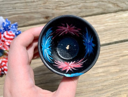 Mini Fireworks Flower Pot 2.25in