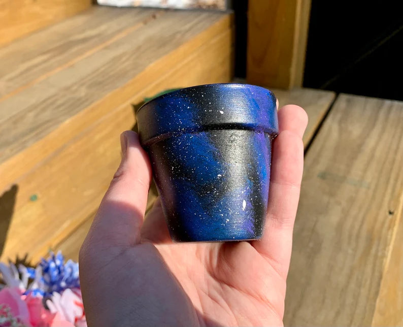 Mini Galaxy Flower Pot 2.25in