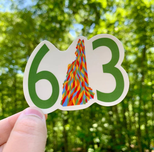 603 New Hampshire Sticker