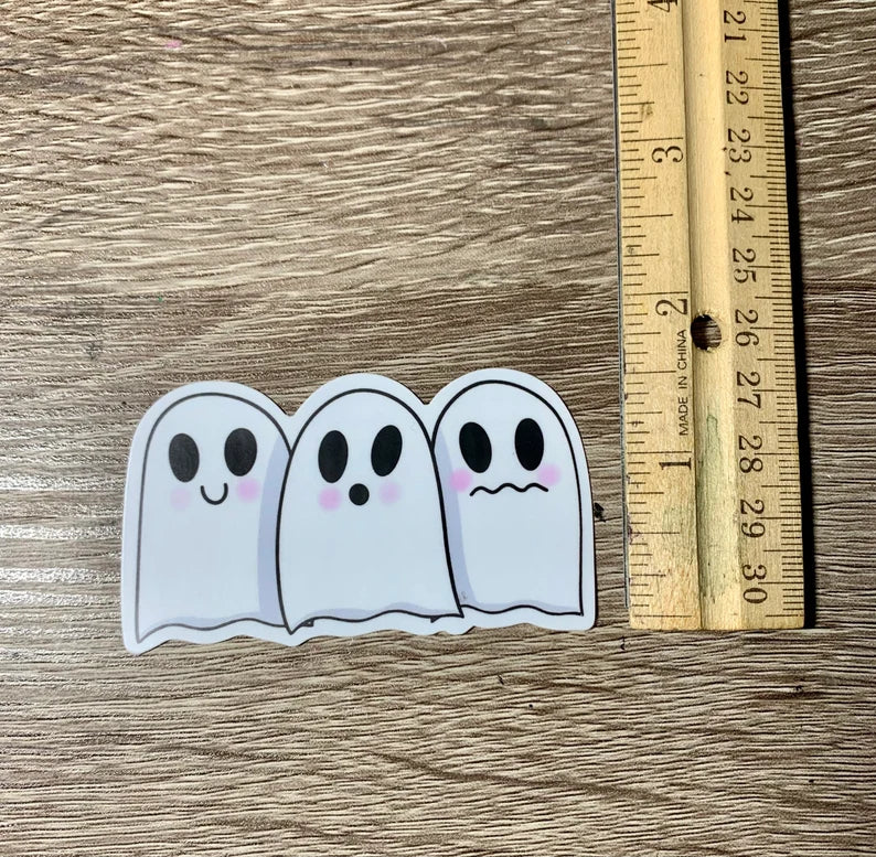 Ghost Friends Sticker