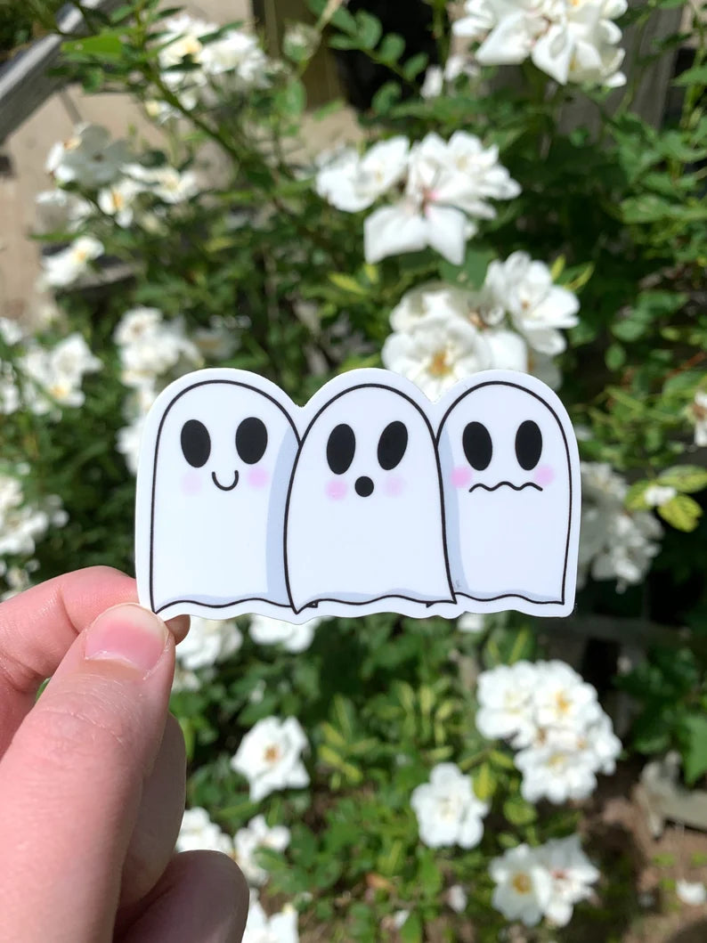 Ghost Friends Sticker