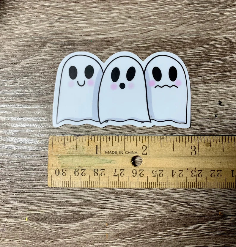 Ghost Friends Sticker